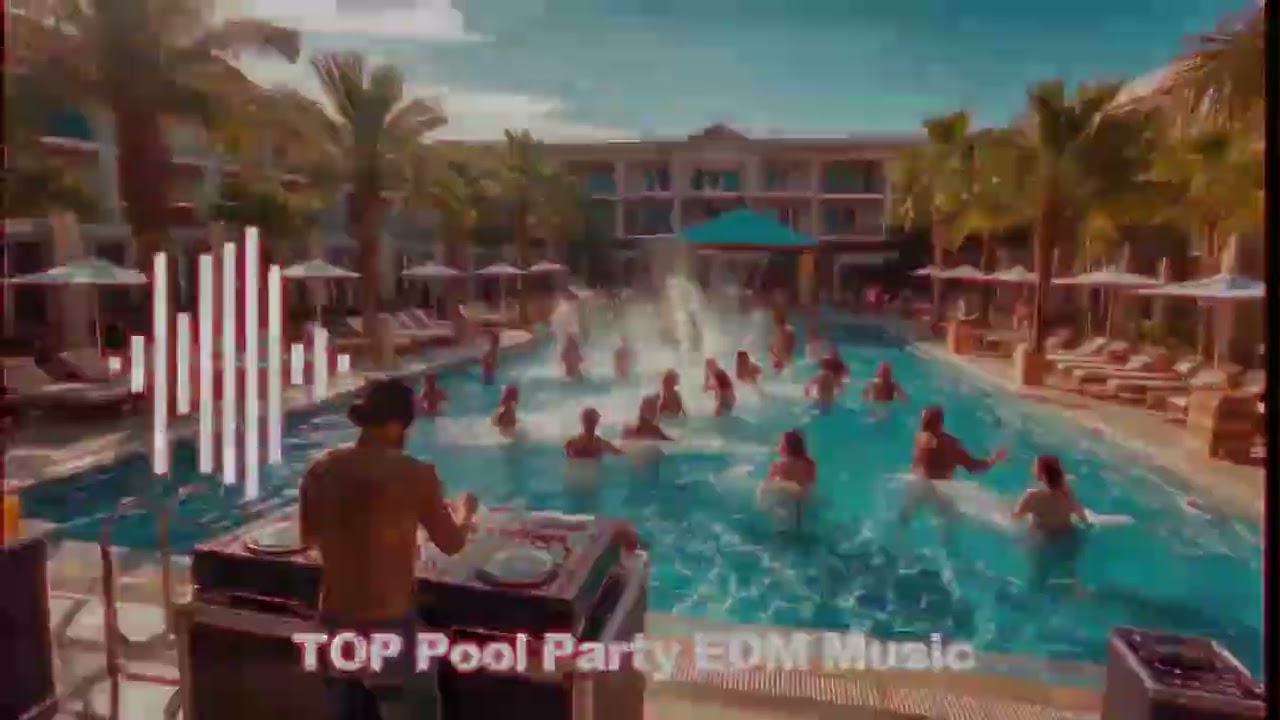 Summer Day Pool Session ☀️ | Live Bass & Electronic Party Energy
