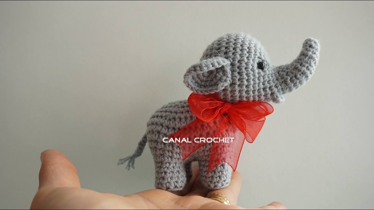Elefante amigurumi tutorial