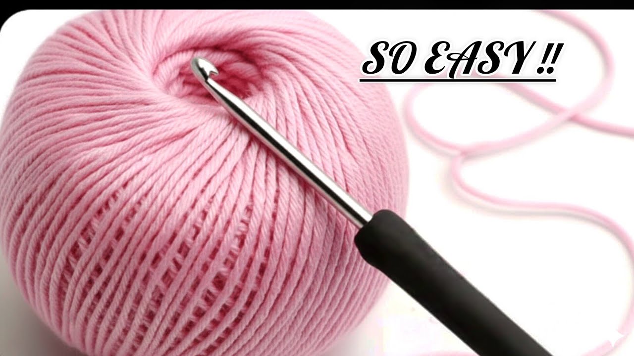 Perfect even for beginners !! The most trendy crochet pattern tutorial.