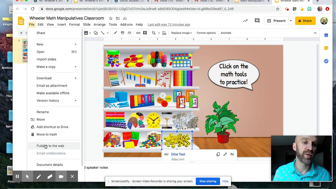 Adding your Bitmoji Classroom to Schoology with clickable Links
