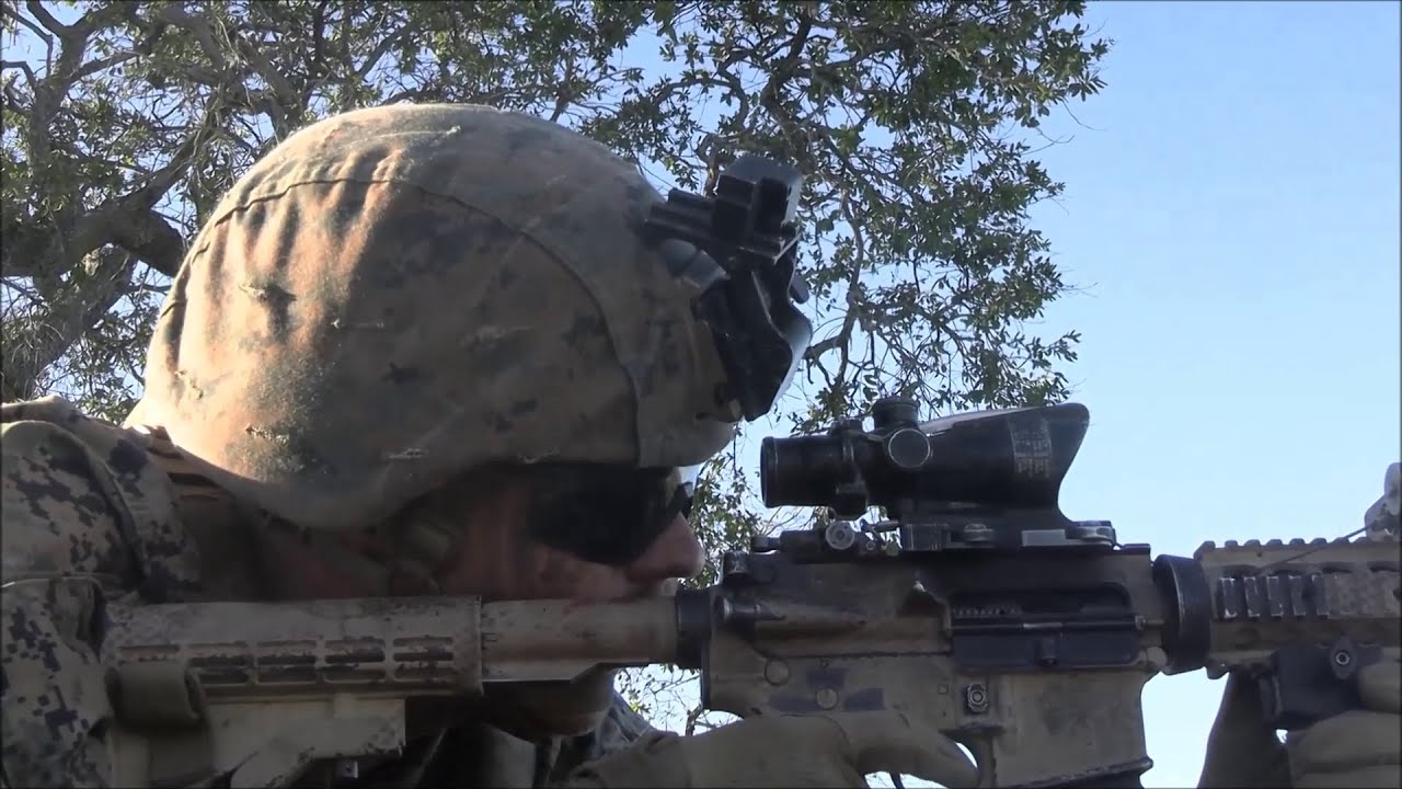 LAR Marines Compete In 1st MARDIV Squad Competition