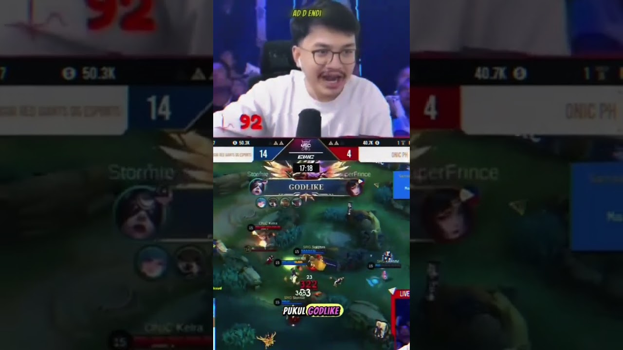 SRG MALAY VS ONIC PH! GILA SEKELAS ONIC PH DI PULANGIN SRG 