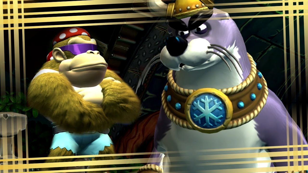 Donkey Kong Country: Tropical Freeze - Funky vs. Pompy, the Presumptuous