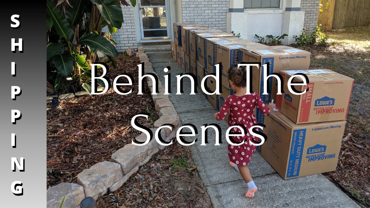 Behind the scenes look at an Amazon FBA seller: Shipping Day