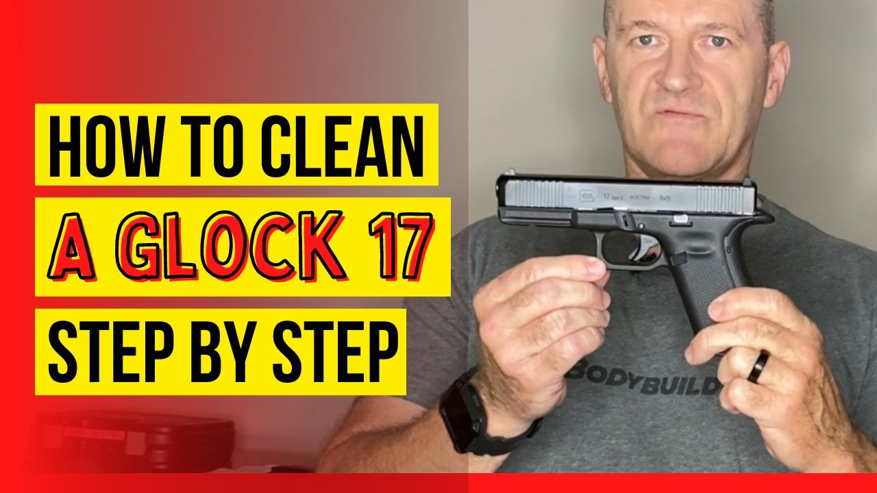 Как почистить Glock 17. (САМЫЙ ПРОСТОЙ СПОСОБ!!!) #glock #guncleaning