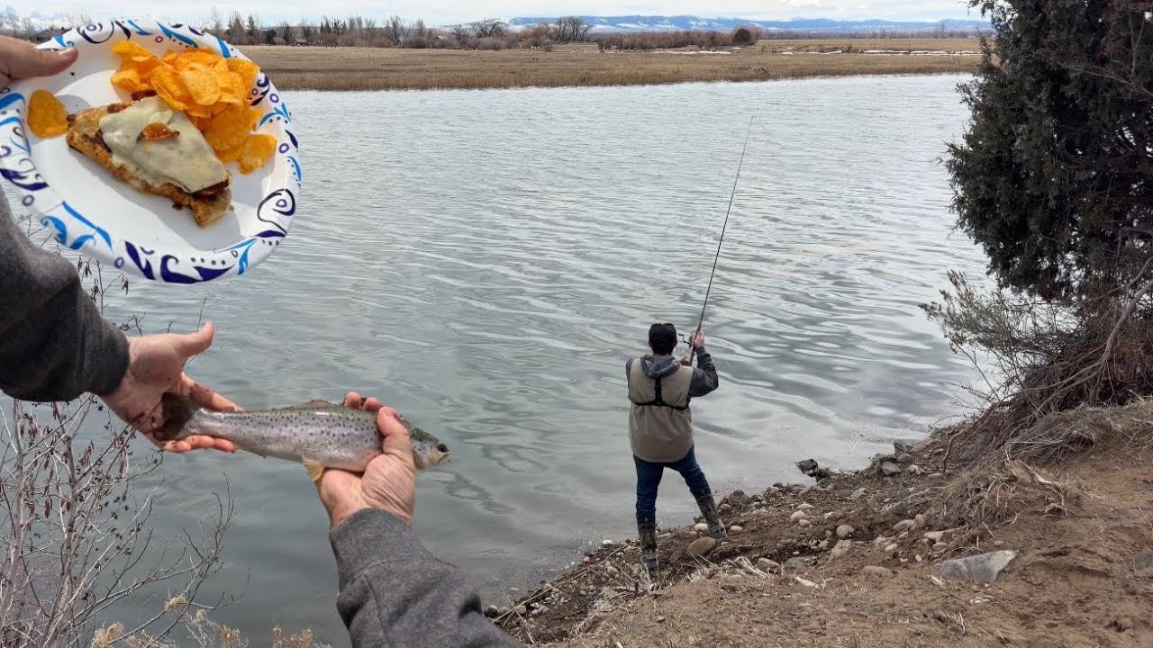 Catching Trout and Cooking Good Food!!