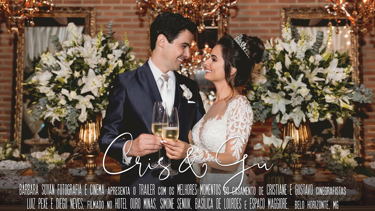 Casamento LINDO na Basílica de Lourdes e Espaço Maggiore em Belo Horizonte, MG - Cristiane & Gustavo