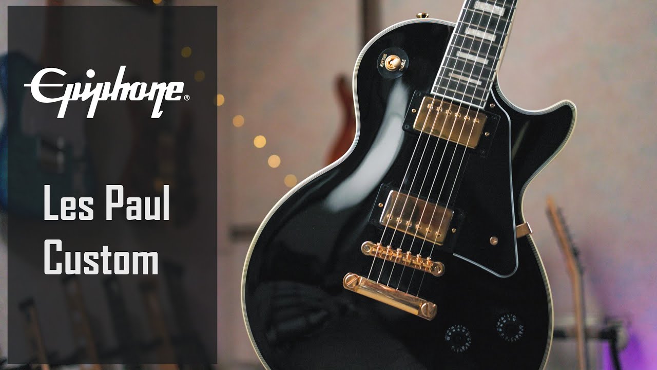 Epiphone - Les Paul Custom - La légende plus abordable ?