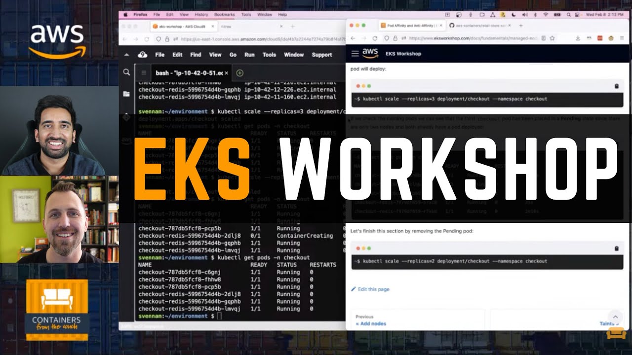 Kubernetes hands on introduction (2023) | Amazon EKS Workshop