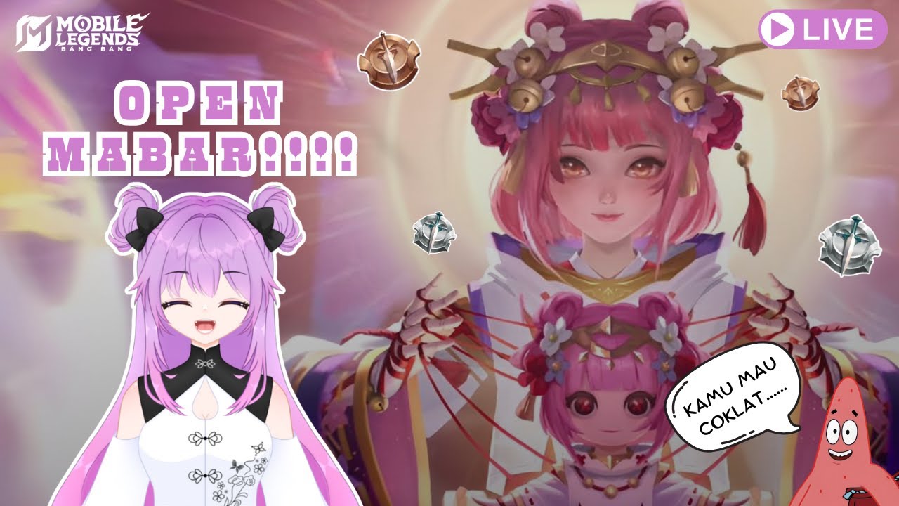 【MLBB】OPEN MABAR!!! Lama Nggak Main Nih.... Sini Gendong Yuko 😉🎮🔥
