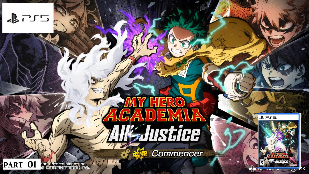 MY HERO ACADEMIA All’s Justice PS5 Story mode Gameplay Fr part01