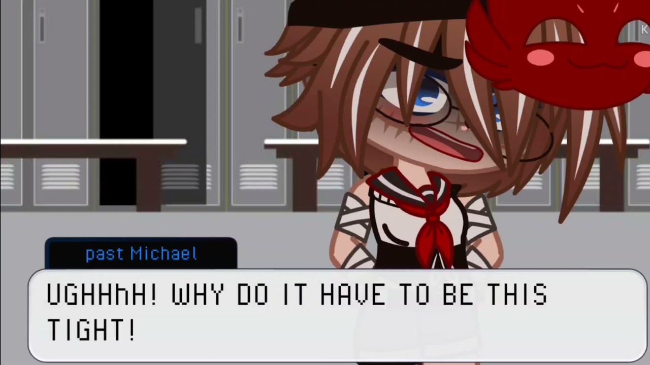 When Michael gets uncomfortable when Elizabeth force him to wear a tight Dress or idk //GC// N x M
