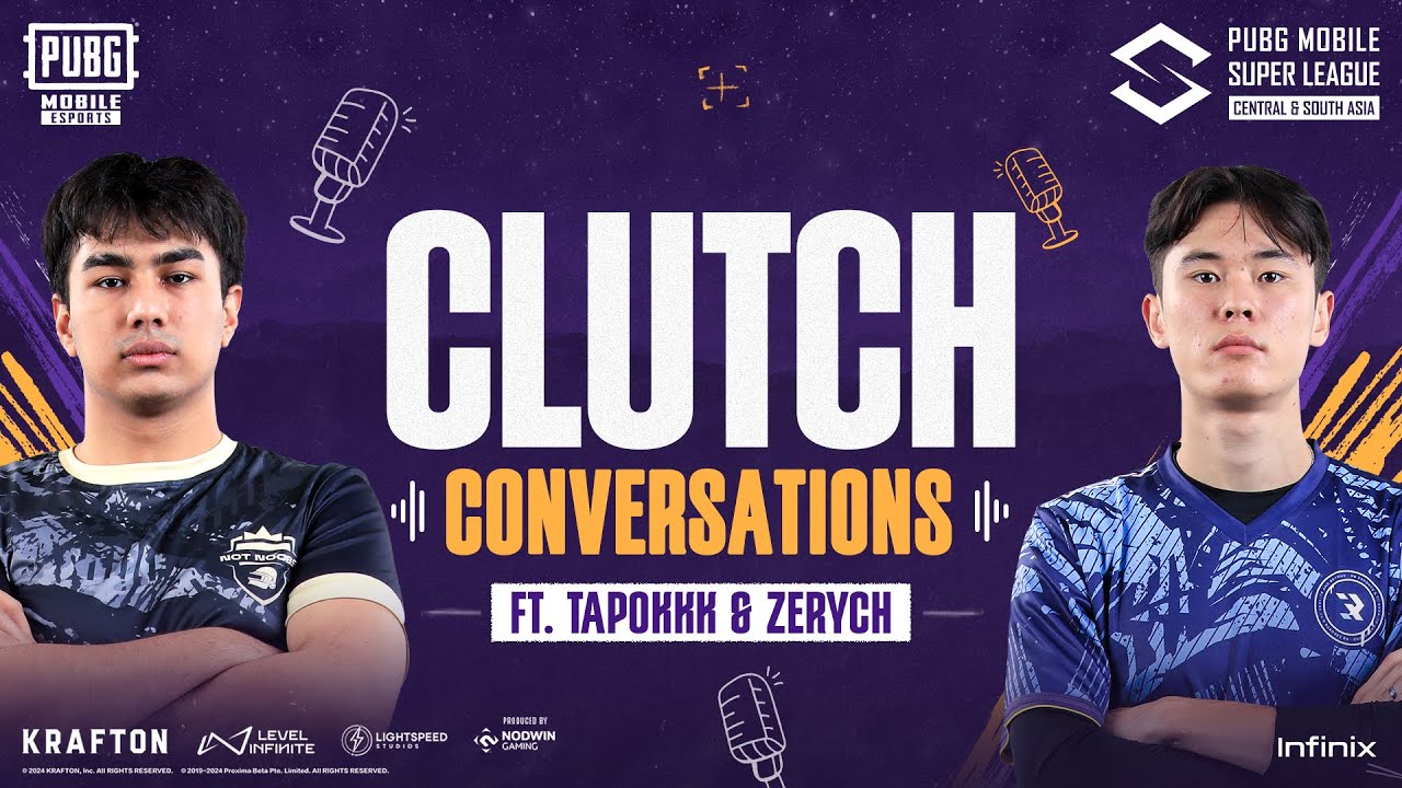 Clutch Conversations: TAPOKKK & ZERYCH on LAN Experience, Team Dynamics, and Rival Threats! #PMSL