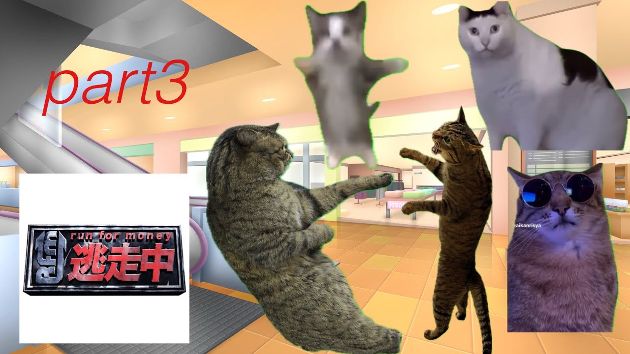 【猫ミーム】逃走中part3