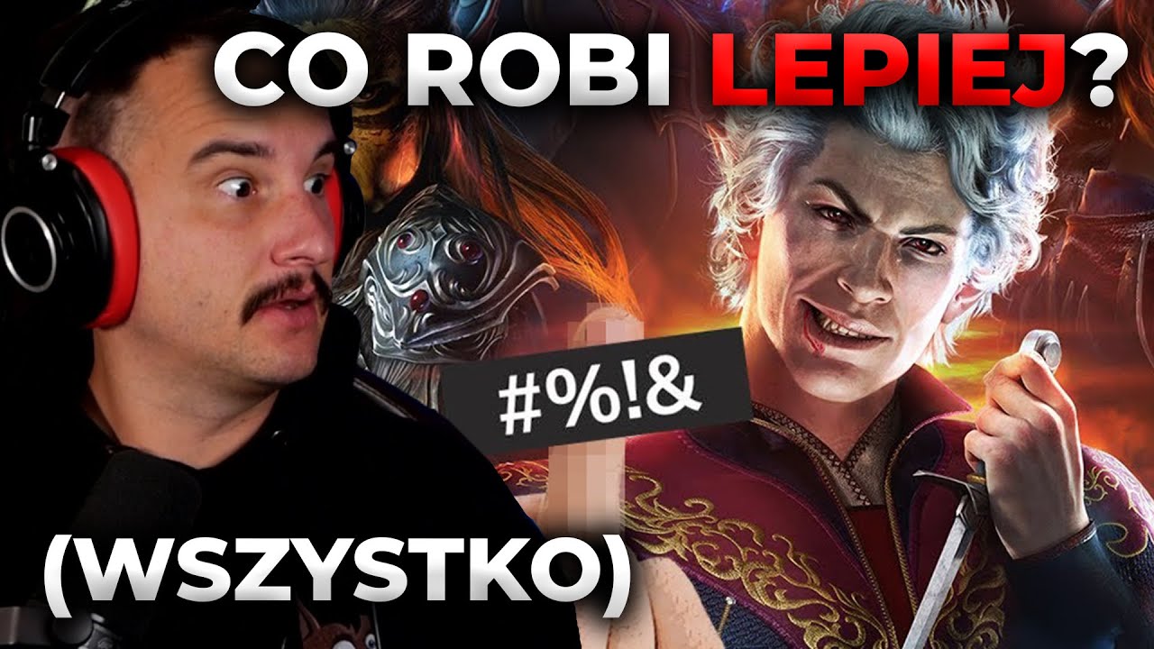 DLACZEGO BALDUR'S GATE 3 JEST TAKIE DOBRE? ! Dobrodziej ogląda @DrwalRebajlo
