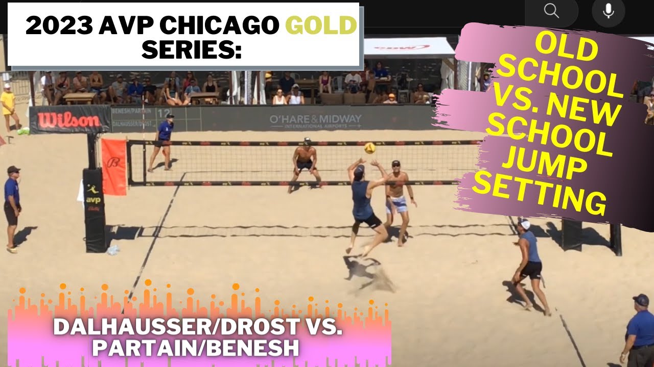 Partain/Benseh vs. Drost/Dalhausser - 2023 Semifinal AVP Chicago Gold Series