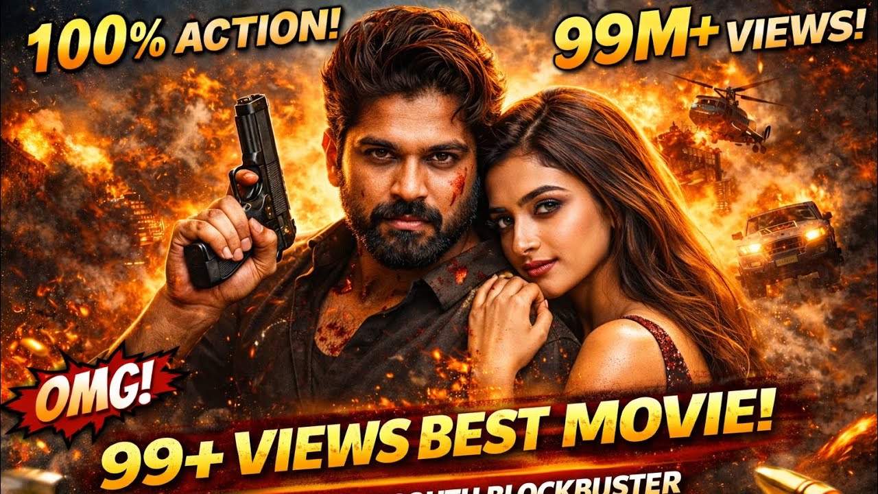 🔥 Sher Ka Badla 2 – Allu Arjun New Action Hindi Dubbed Movie | 99M+ Views 🔥
