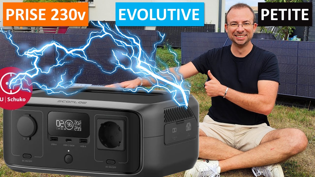 Ecoflow River 3 - Test de la MINI station électrique modulable