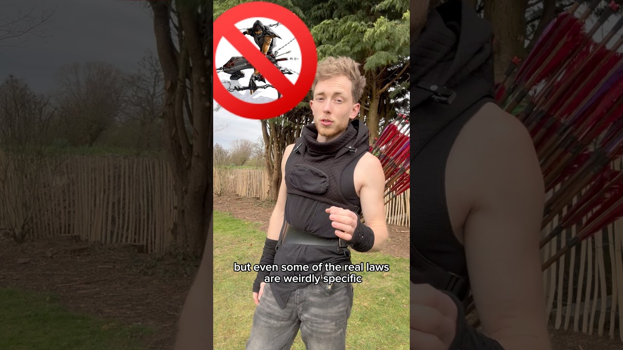 The UK anti-ninja laws!