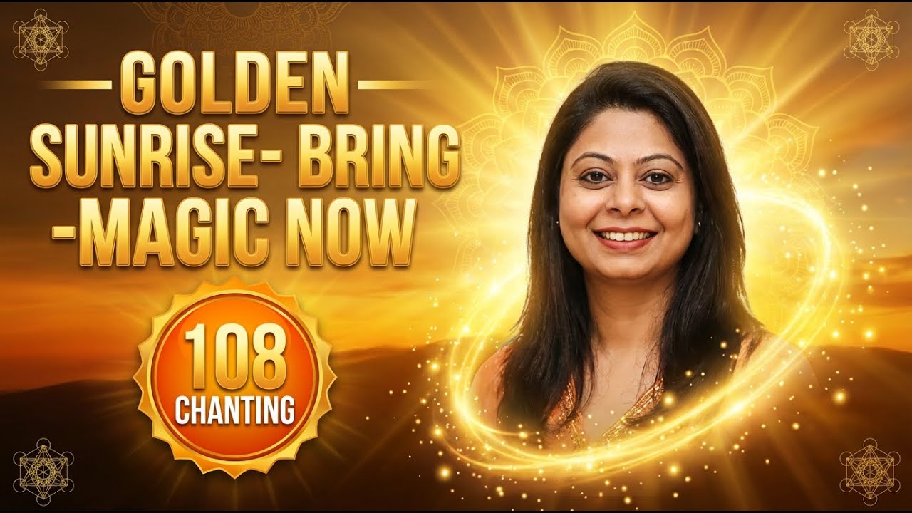 GOLDEN- SUNRISE- BRING -MAGIC NOW. | Switchwords | 108 times | healing song | wish fulfilment
