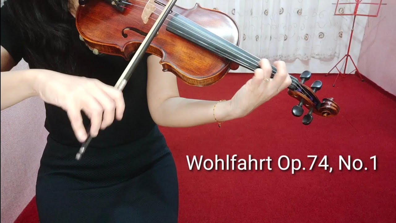 Wohlfahrt Op.74 Violin Etude No.1