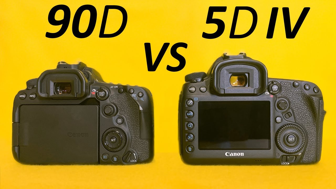 CANON 90D vs 5D mk IV | Testing all video specs