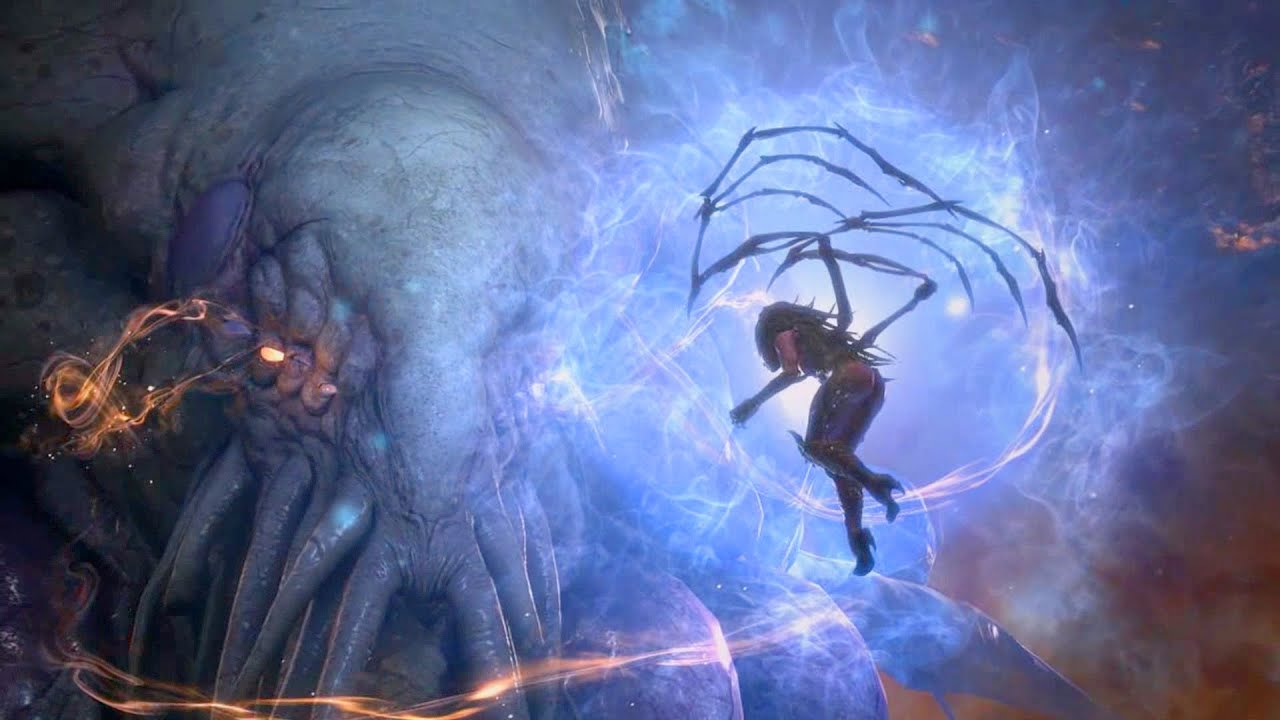 Cycle's End: Kerrigan Becomes Xel'naga Scene (Starcraft 2 Epilogue | Void | Ouros)