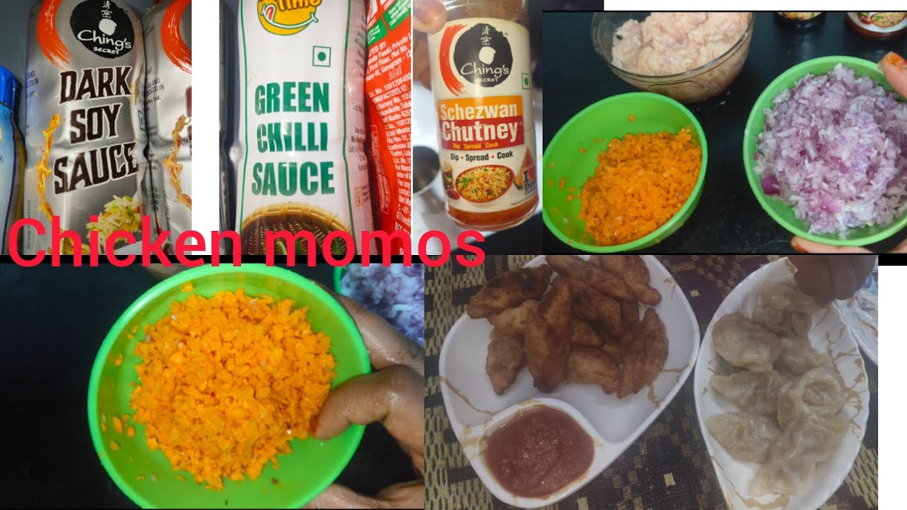 Chicken momos @user.Alisha//reels 