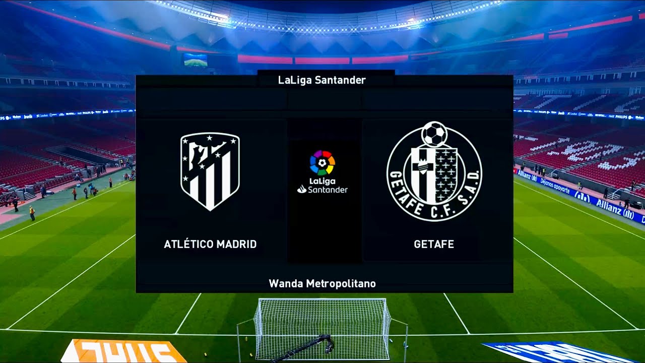 Atletico Madrid vs Getafe | Wanda Metropolitano | 2020-21 La Liga | PES 2021