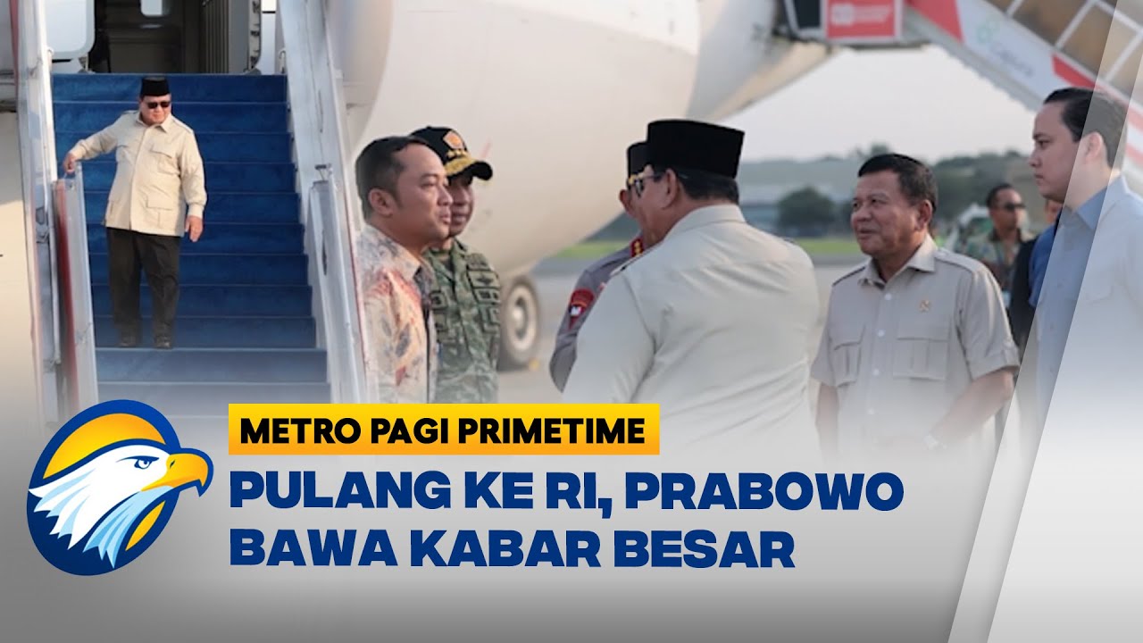 Prabowo Bawa Oleh-oleh Investasi Rp90 T dari Inggris [Metro Pagi Primetime]