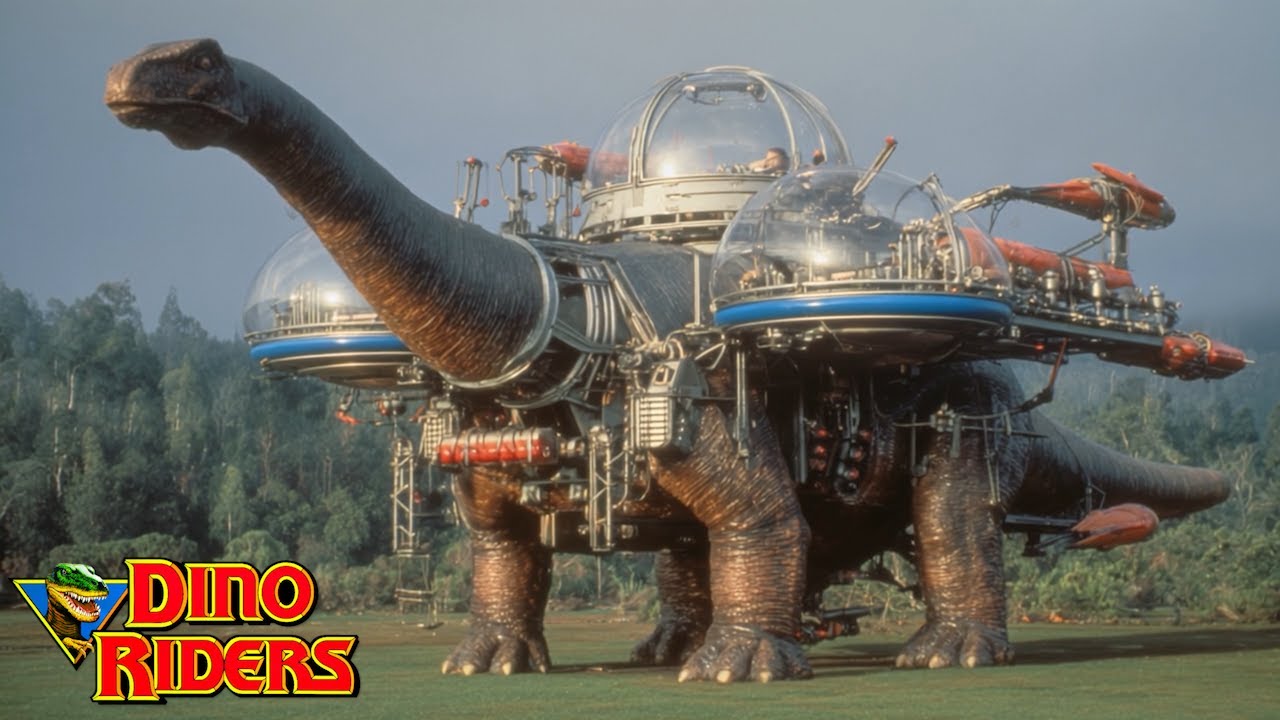 Dino Riders │ 80s Style