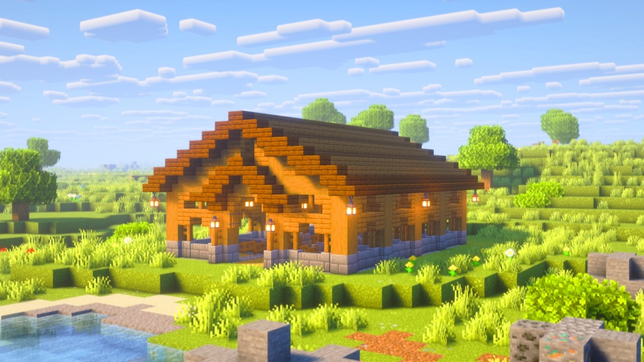 Minecraft | How to Build a Horse Stable