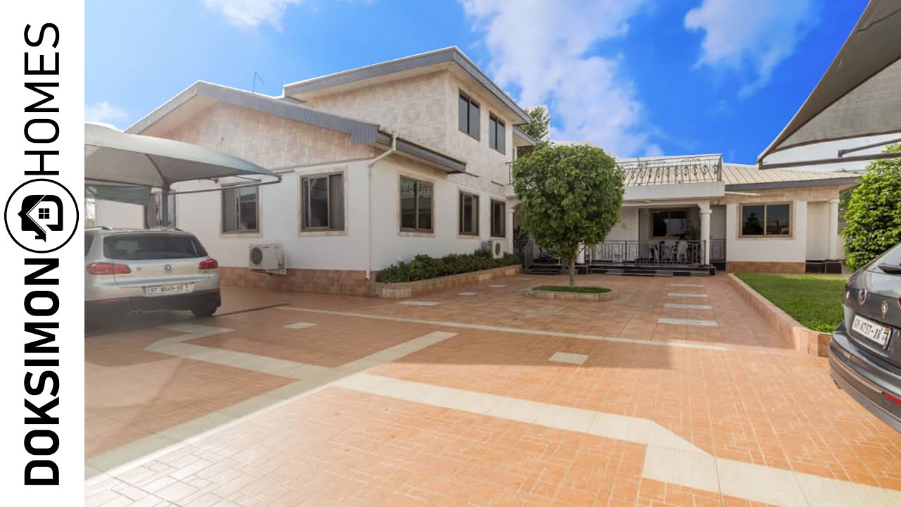House Tour 16 • Inside a 5 Bedroom Modern Home with BQ For sale in East Legon at ₵4.6Million