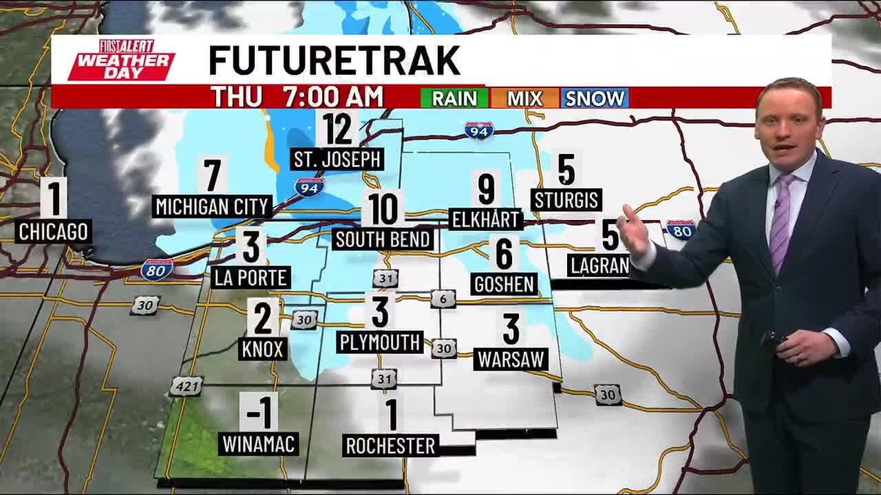 First Alert Weather Day Thursday - Jan. 28, 2026 11 p.m. Update