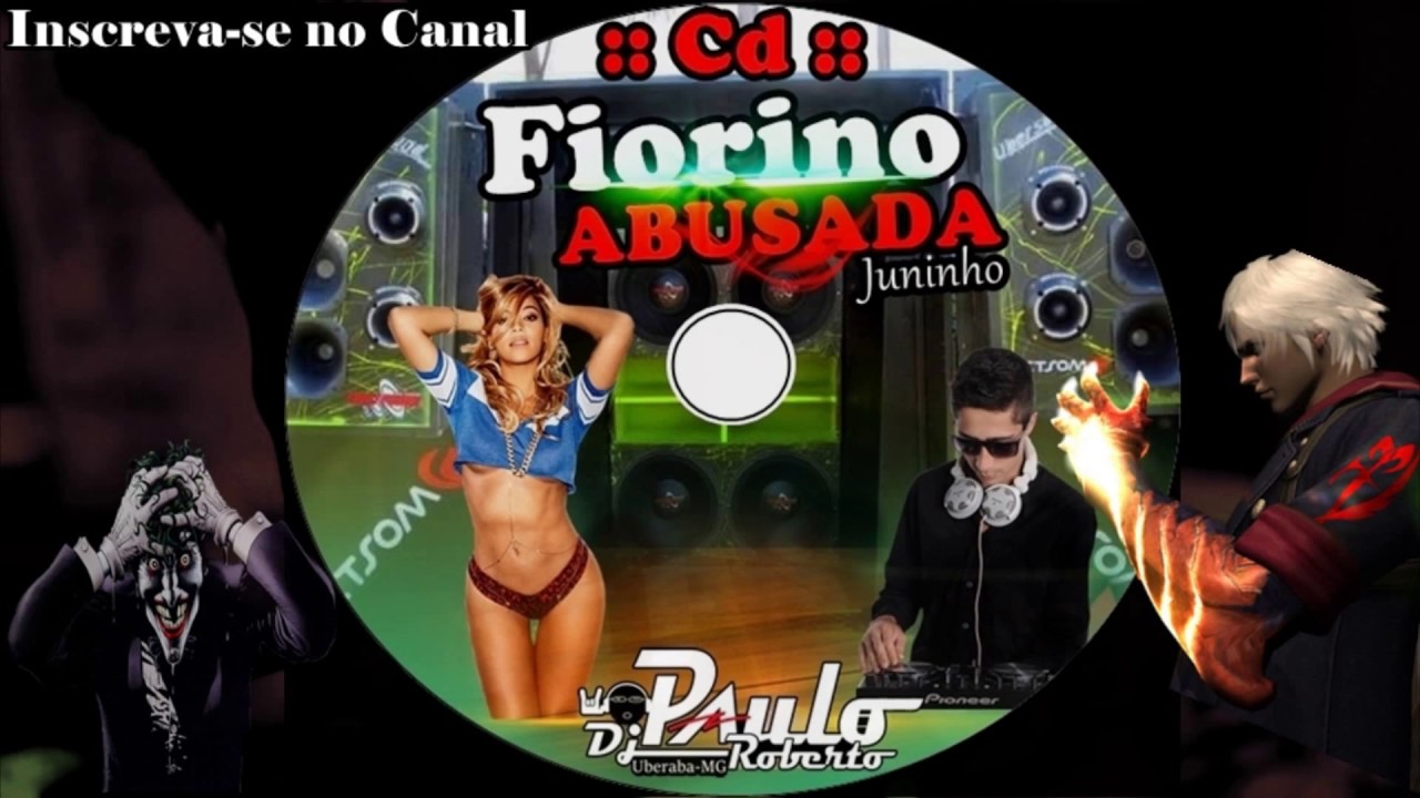 Cd - Fiorino Abusada do Juninho (Ubersound -Uberaba) Dj PauloRoberto