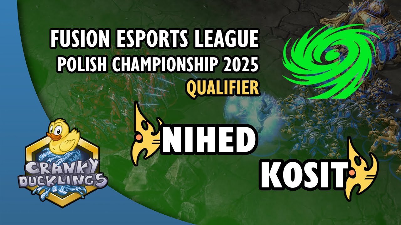 Nihed vs Kosit - PvP | FEL Cracov 2025 Polish Championship: Qualifier | StarCraft 2 Tournament