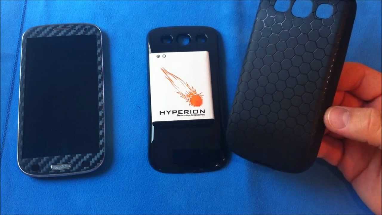 Hyperion 4200mAh extended battery and TPU case for the Samsung Galaxy S3 review