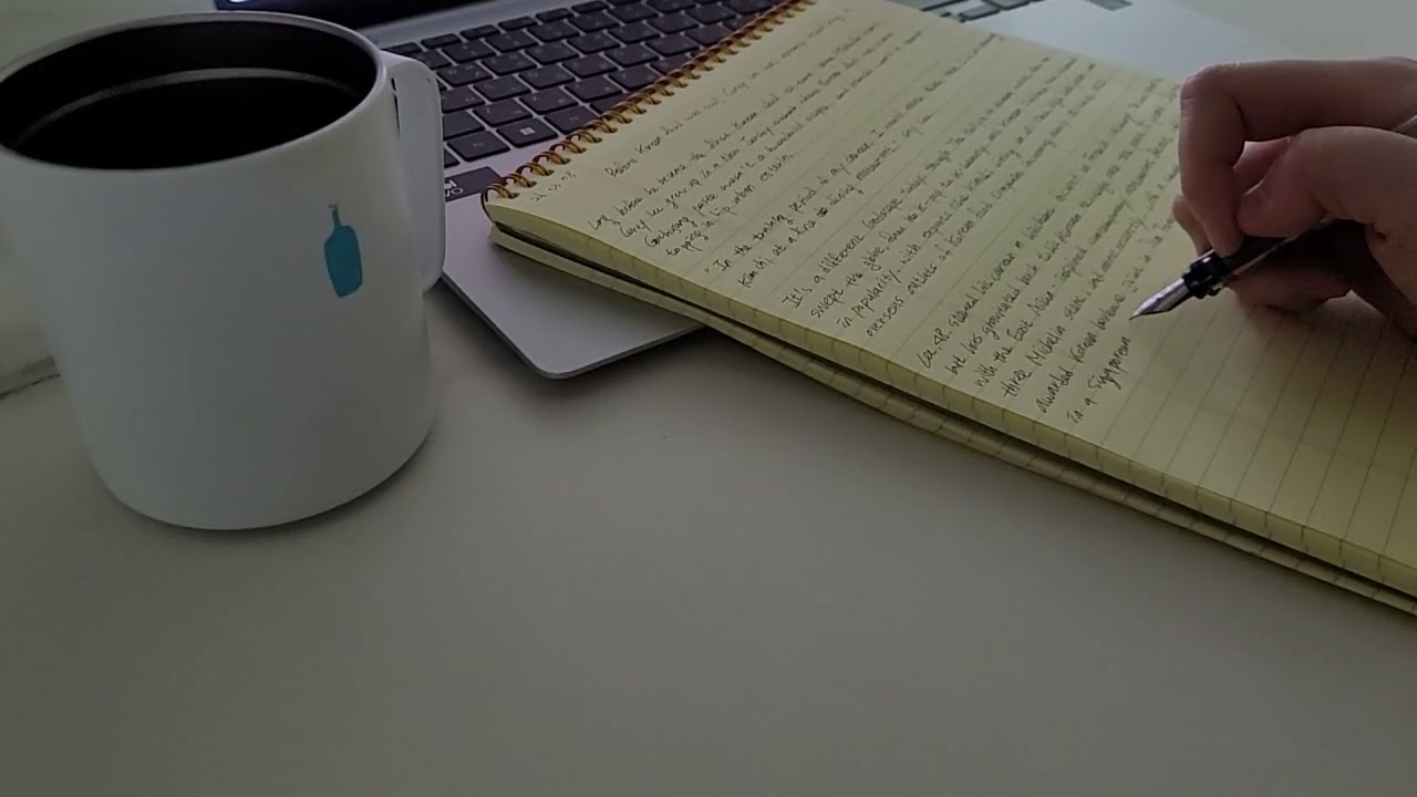 260308 CNN 만년필 영어필사 469일차 | English Handwriting ASMR | Writing Sounds | Study With Me (No Talking) 