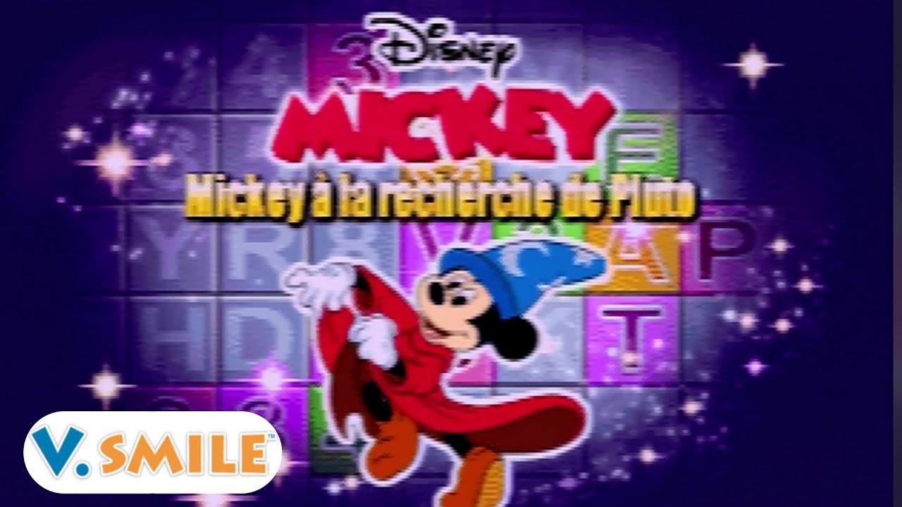 Mickey &agrave; la recherche de Pluto 🪄🇫🇷 Vtech V.Smile (Longplay)