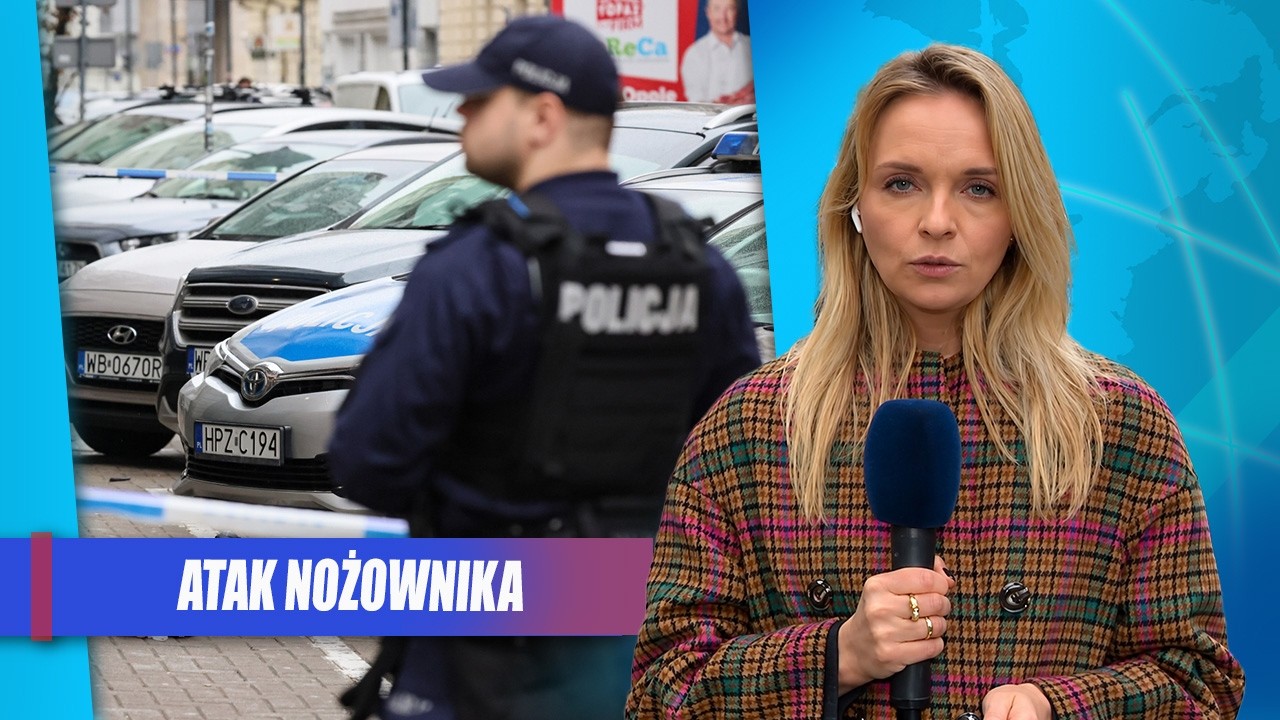 Atak nożownika w centrum Warszawy. Trwa obława za napastnikiem
