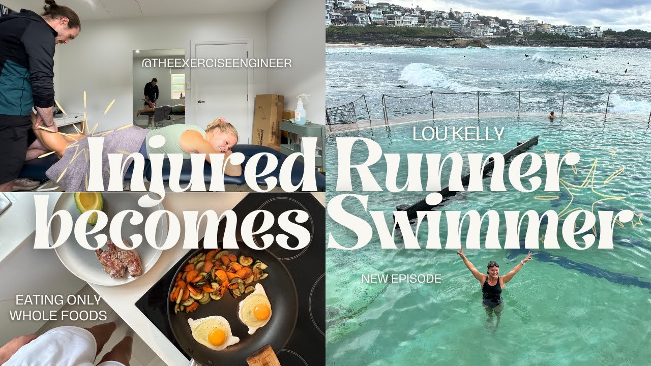 INJURED RUNNER BECOMES SWIMMER DITL