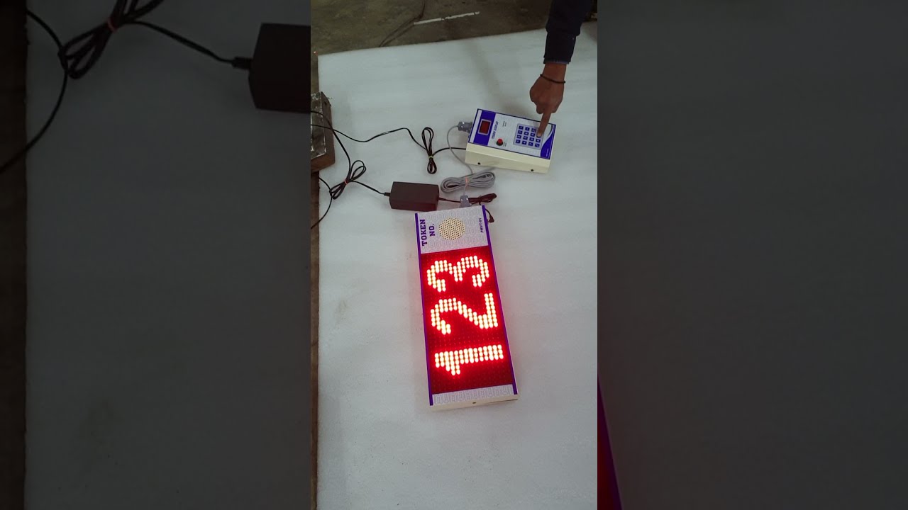 How to make a token display machine