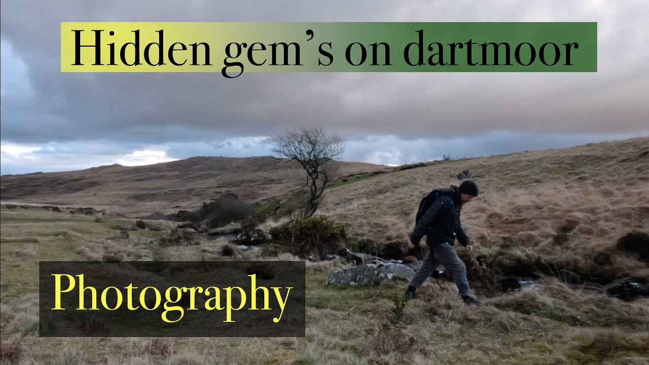Photographing Dartmoor Nr Okehampton, Army camp, Devon