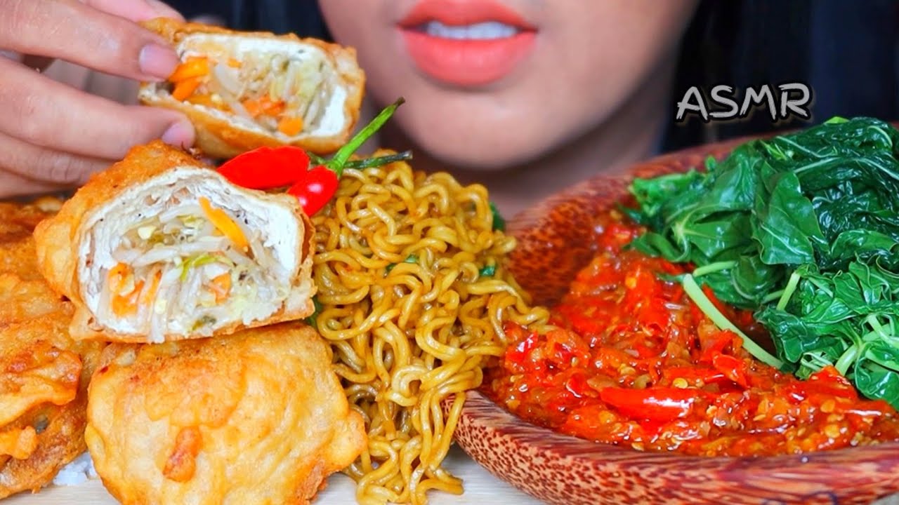 ASMR TAHU ISI ||MUKBANG INDONESIA #ASMR#asmrsounds #asmrvideo #gorengan