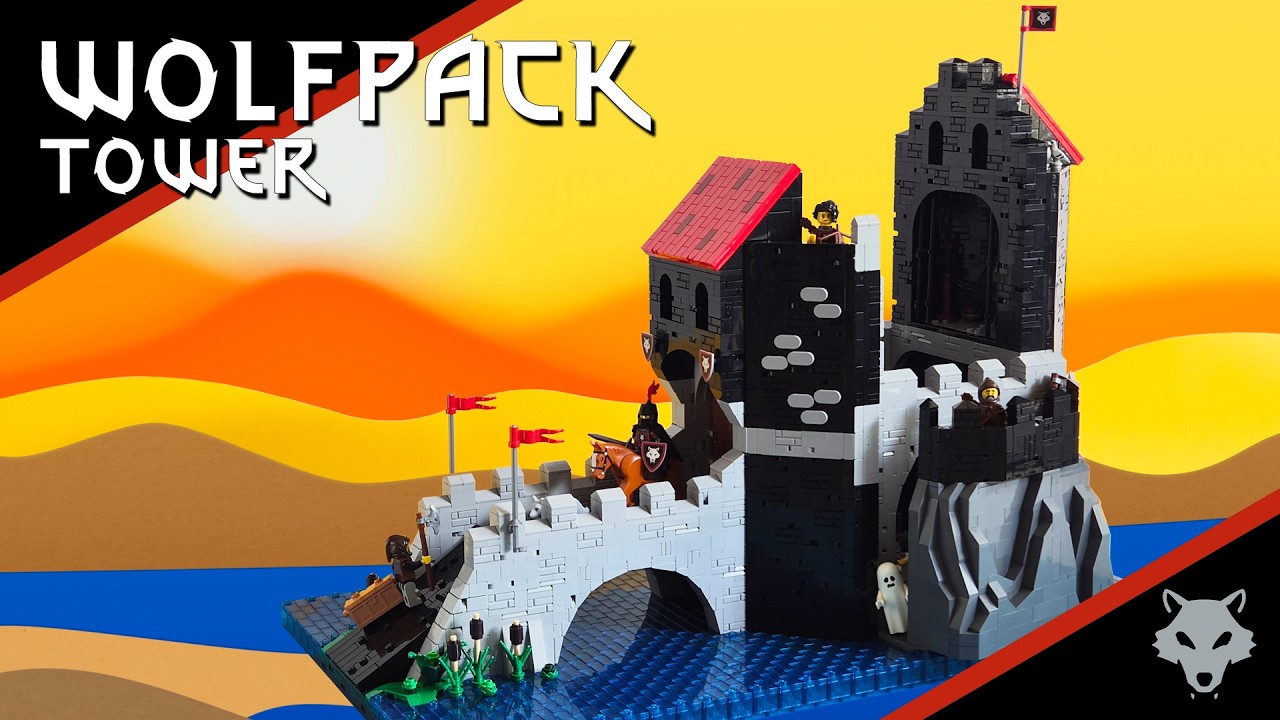 Wolfpack Tower | Ремастер | LEGO Castle MOC