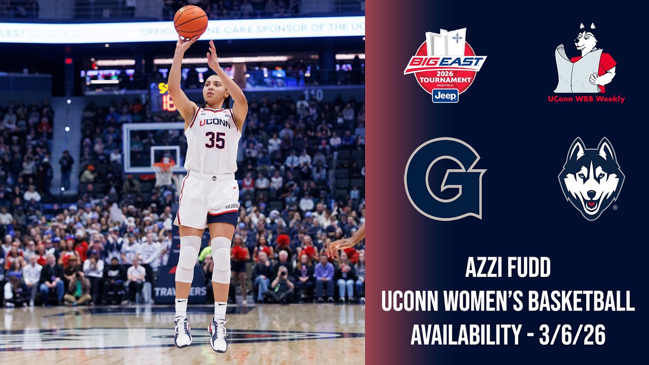 Azzi Fudd: UConn women's basketball pregame media (2026 Big East Quarterfinals vs Georgetown)