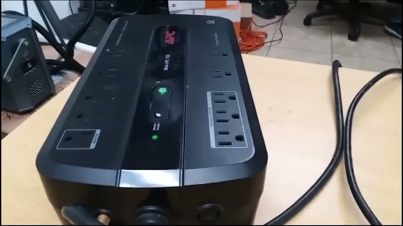 Cómo reiniciar el conteo de carga/descarga de un UPS