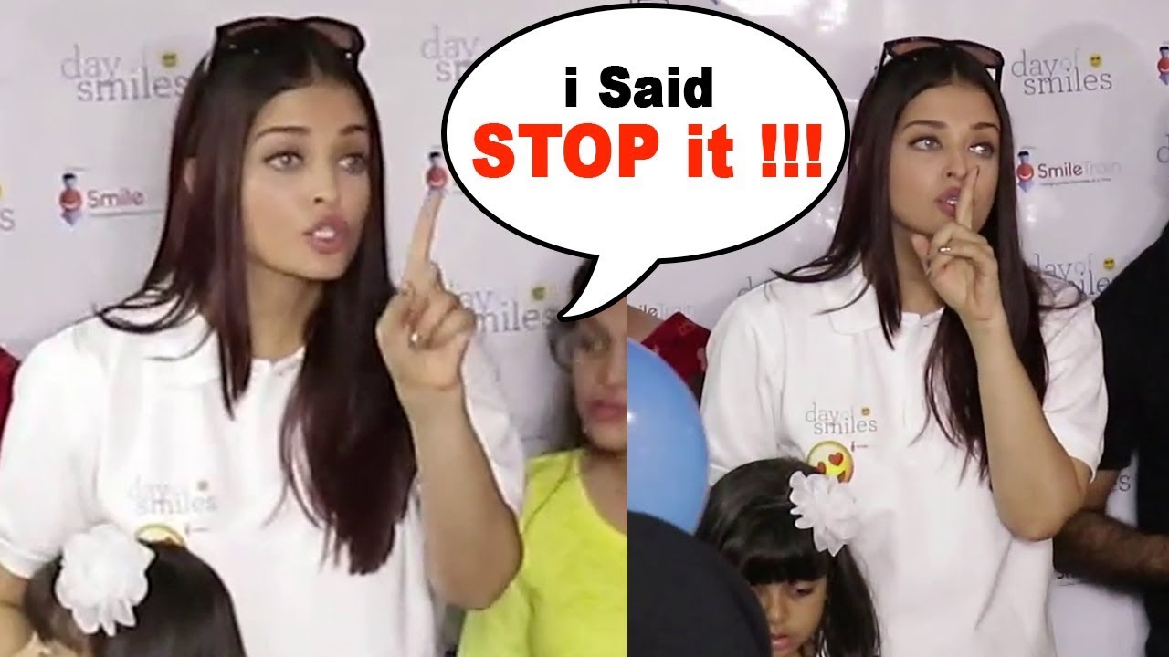 Aishwarya Rai Gets ANGRY on Media Reporters