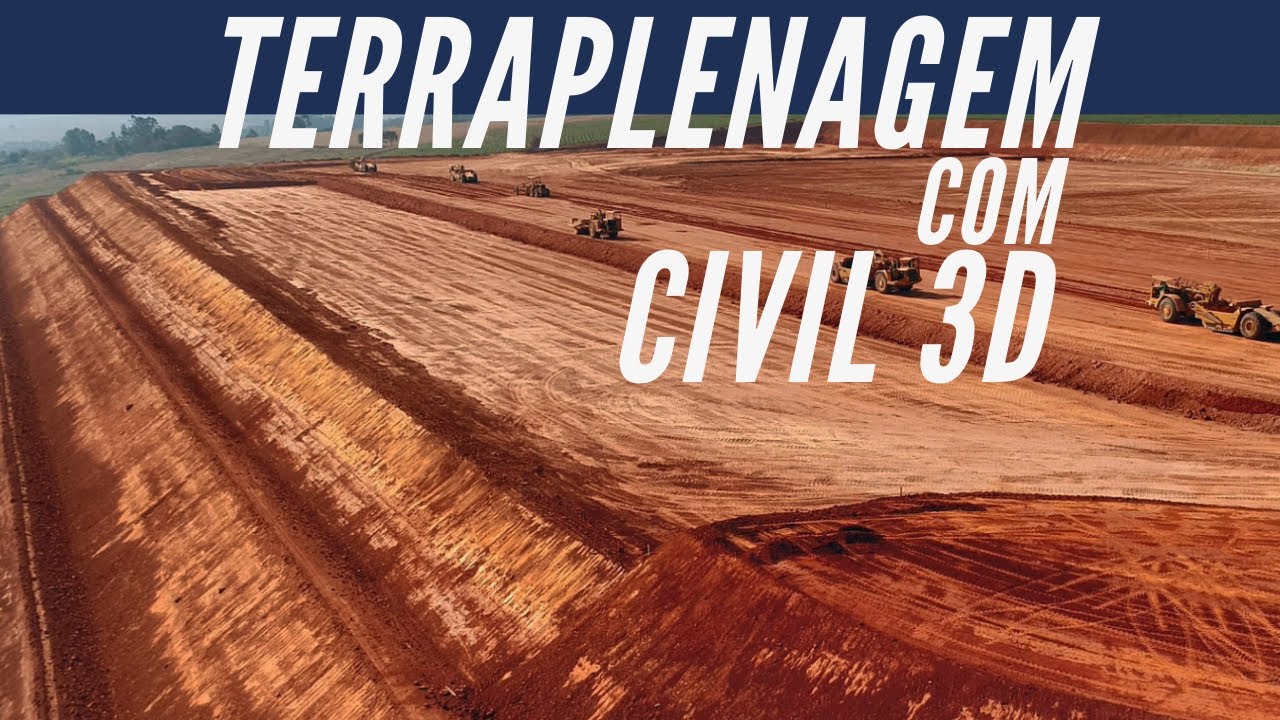Terraplenagem de platôs no Civil 3D - Lecius Prado