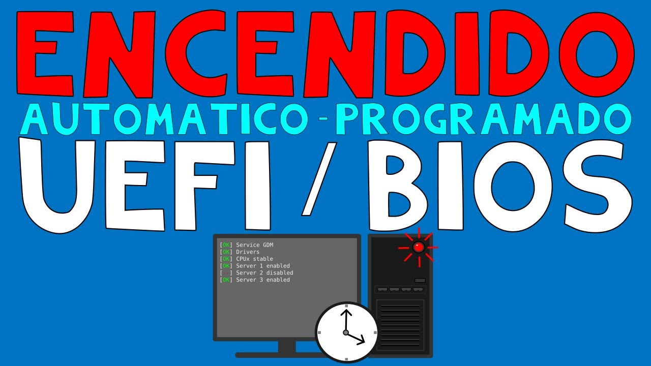 💻 Programa el Encendido Automático de tu PC desde la BIOS/UEFI – Guía Paso a Paso